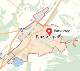 Карта: Бахчисарай