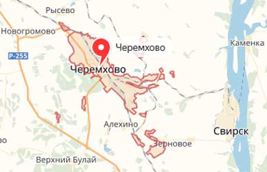 Карта: Черемхово