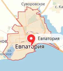 Карта: Евпатория