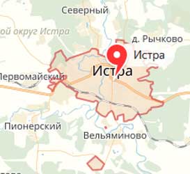 Карта: Истра