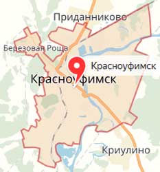 Карта: Красноуфимск