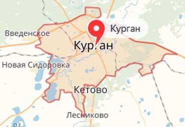 Карта: Курган