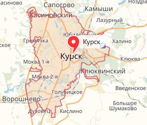 Карта: Курск