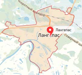 Карта: Лангепас