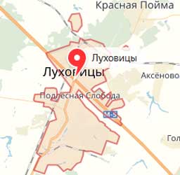 Карта: Луховицы