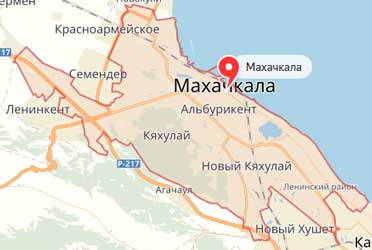 Карта: Махачкала