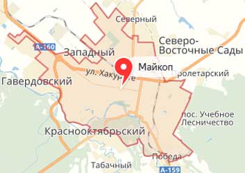 Карта: Майкоп
