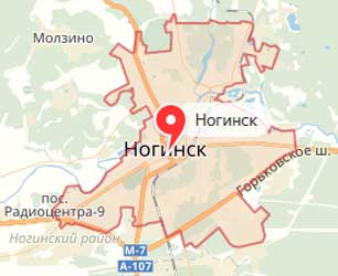 Карта: Ногинск