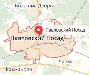Карта: Павловский Посад