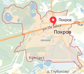 Карта: Покров