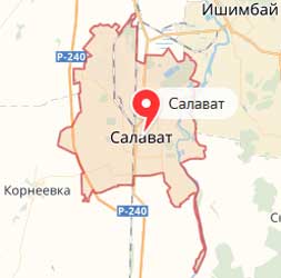 Карта: Салават