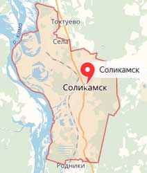 Карта: Соликамск