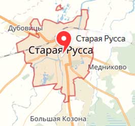 Карта: Старая Русса