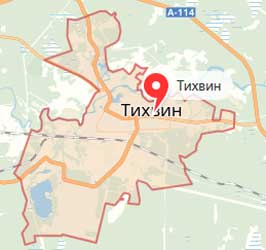 Карта: Тихвин
