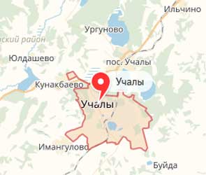 Карта: Учалы
