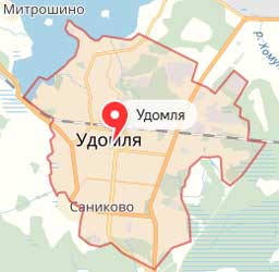 Карта: Удомля