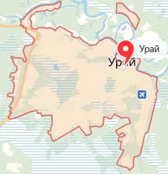Карта: Урай