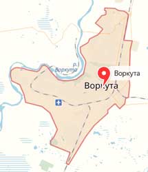 Карта: Воркута