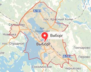 Карта: Выборг