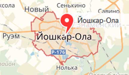 Карта: Йошкар-Ола