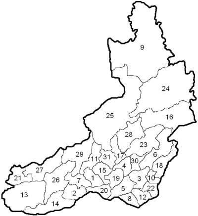 Карта: Забайкальский край